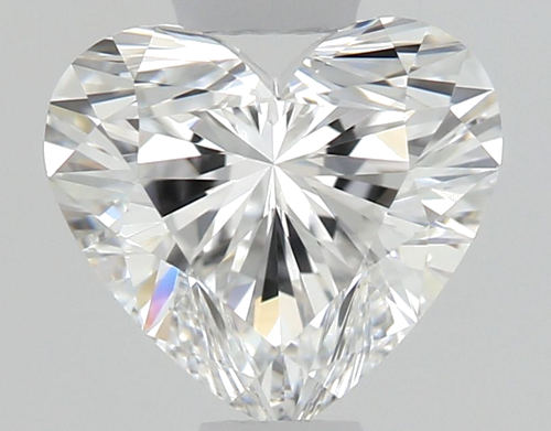 0.56 carat E-VVS1 Natūralus Heart Deimantas (1)