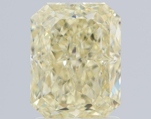 2.11 carat Fancy Light Yellow-VVS2 Natūralus Radiant Deimantas (1)