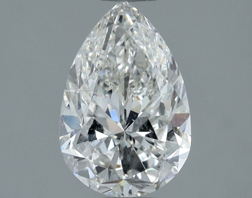 1.32 carat G-SI2 Natūralus Pear Deimantas (1)