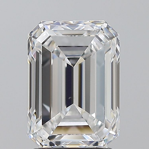 2.5 carat D-VS1 Natūralus Emerald Deimantas (1)