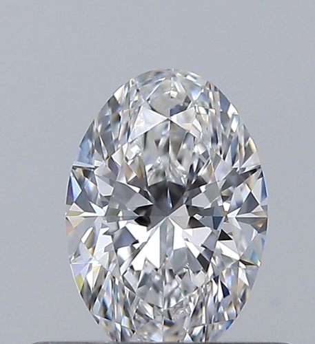 0.41 carat E-VVS2 Natūralus Oval Deimantas (1)