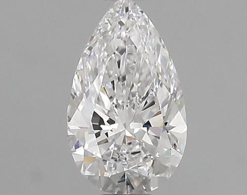0.55 carat D-VS1 Natūralus Pear Deimantas (1)