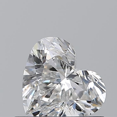 0.5 carat F-VS2 Natūralus Heart Deimantas (1)