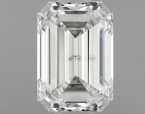 0.51 carat F-SI1 Natūralus Emerald Deimantas (1)