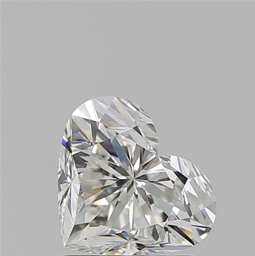 1.51 carat H-VVS1 Natūralus Heart Deimantas (1)