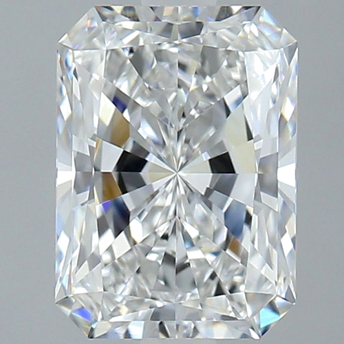 2.02 carat F-VVS2 Natūralus Radiant Deimantas (1)