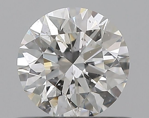0.51 carat H-SI2 Excellent cut Natūralus Round Deimantas (1)