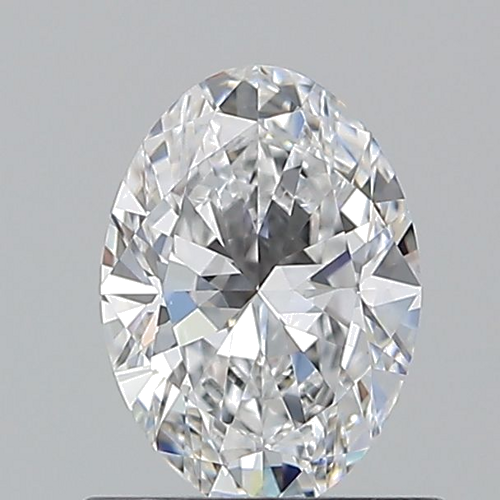 0.72 carat D-VVS2 Natūralus Oval Deimantas (1)