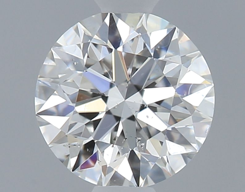 0.5 carat F-SI2 Excellent cut Natūralus Round Deimantas (1)