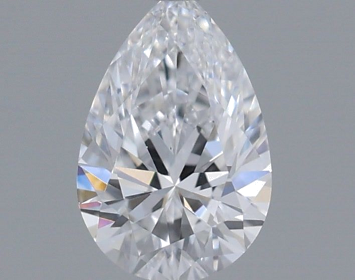 0.31 carat D-VS1 Natūralus Pear Deimantas (1)