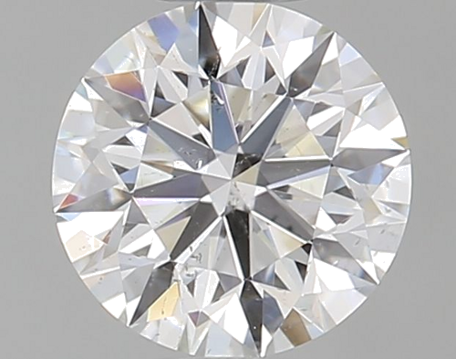 0.57 carat G-SI1 Excellent cut Natūralus Round Deimantas (1)