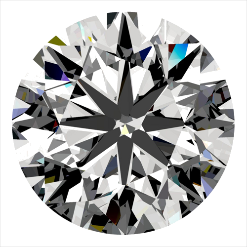 0.3 carat E-SI2 Very Good cut Natūralus Round Deimantas (1)