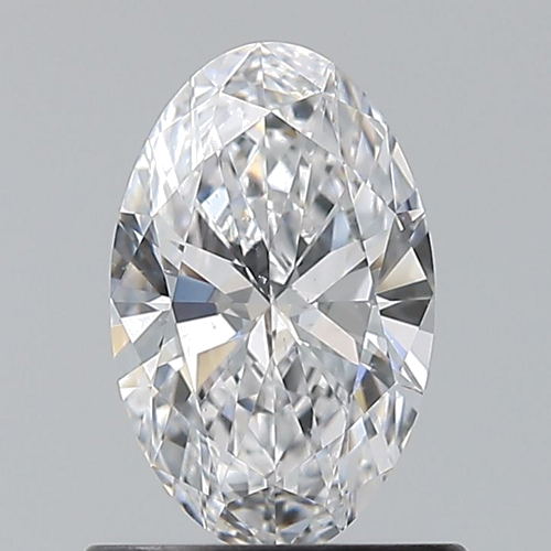 0.7 carat D-SI1 Natūralus Oval Deimantas (1)
