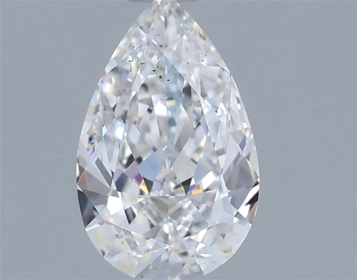 0.43 carat E-SI1 Natūralus Pear Deimantas (1)