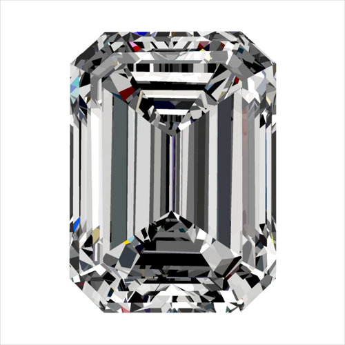 0.3 carat H-VVS1 Natūralus Emerald Deimantas (1)