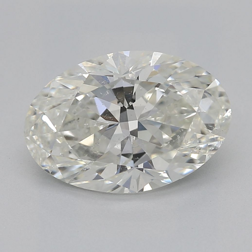 1.7 carat J-SI2 Natūralus Oval Deimantas (1)