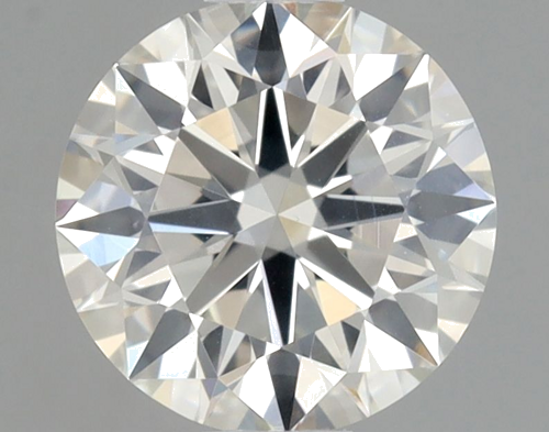 0.64 carat I-SI1 Excellent cut Natūralus Round Deimantas (1)