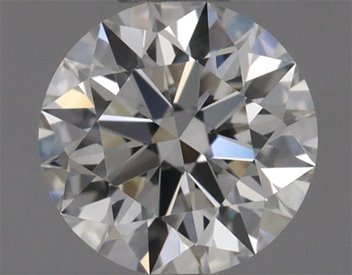 0.42 carat H-VVS1 Excellent cut Natūralus Round Deimantas (1)