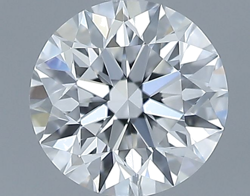 0.5 carat E-VVS1 Excellent cut Natūralus Round Deimantas (1)