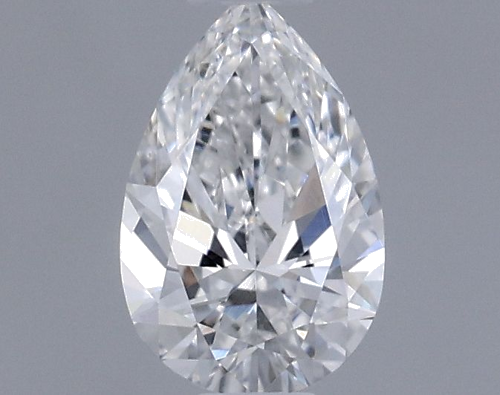 0.33 carat E-VS2 Natūralus Pear Deimantas (1)