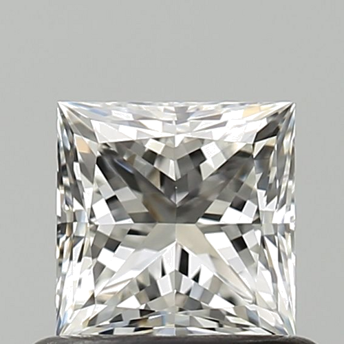 0.63 carat H-VS2 Natūralus Princess Deimantas (1)