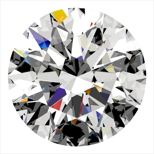 0.3 carat I-SI2 Excellent cut Natūralus Round Deimantas (1)