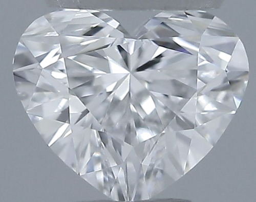 0.3 carat D-VVS1 Natūralus Heart Deimantas (1)