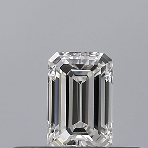 0.24 carat F-VVS2 Natūralus Emerald Deimantas (1)