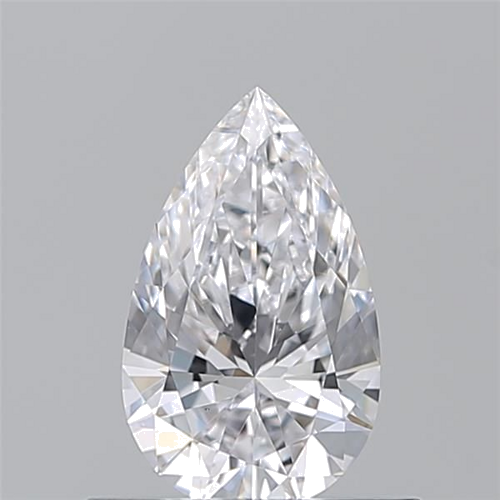 0.53 carat D-VS2 Natūralus Pear Deimantas (1)