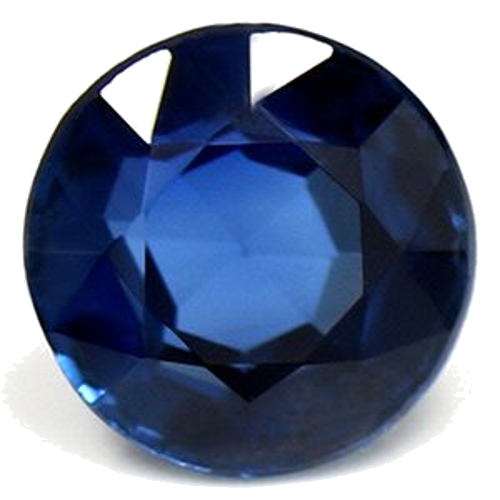 0.66 carat BLUE Round Safyras (1)