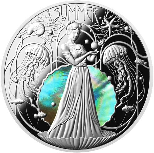1 oz Лето 2024 Ниуэ серебряная монета (1)