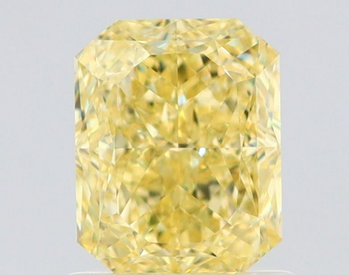 1.22 carat Fancy Yellow-VS1 Natūralus Radiant Deimantas (1)