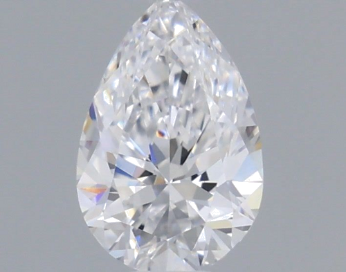 0.31 carat D-VS1 Natūralus Pear Deimantas (1)