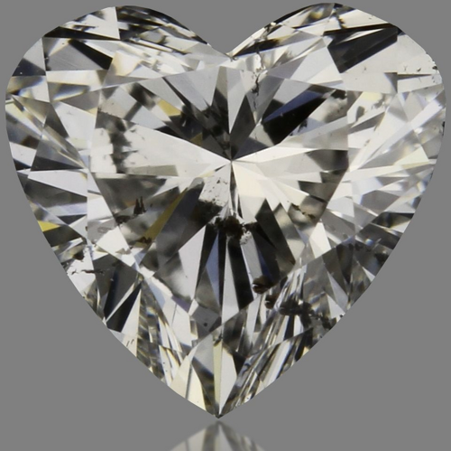 0.34 carat F-SI2 Natūralus Heart Deimantas (1)