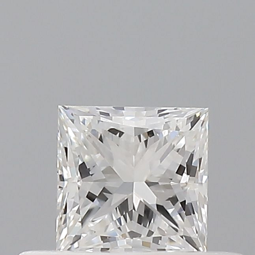0.4 carat F-VVS2 Natūralus Princess Deimantas (1)