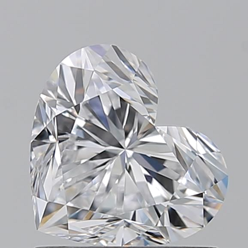 1.1 carat D-VS2 Natūralus Heart Deimantas (1)
