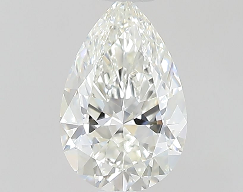 0.7 carat I-VVS1 Natūralus Pear Deimantas (1)