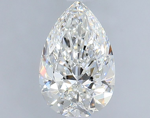 0.91 carat F-IF Natūralus Pear Deimantas (1)