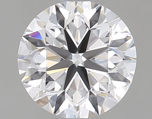 0.45 carat D-VVS2 Excellent cut Natūralus Round Deimantas (1)