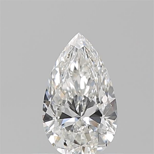 0.51 carat F-VS1 Natūralus Pear Deimantas (1)