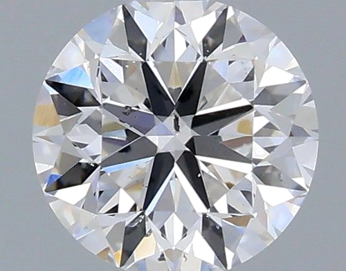 0.4 carat E-SI2 Very Good cut Natūralus Round Deimantas (1)