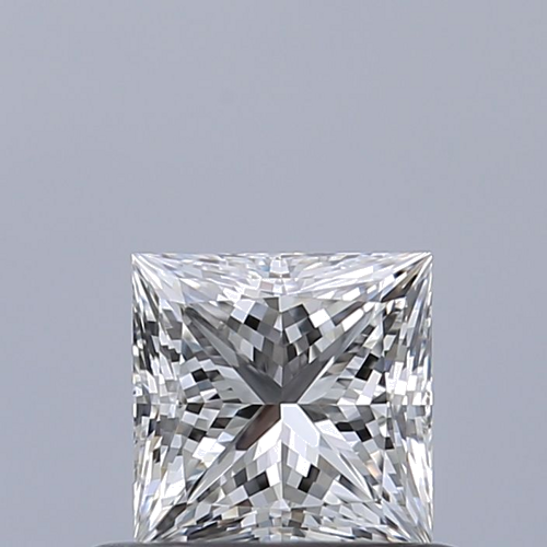 0.51 carat F-VVS1 Natūralus Princess Deimantas (1)
