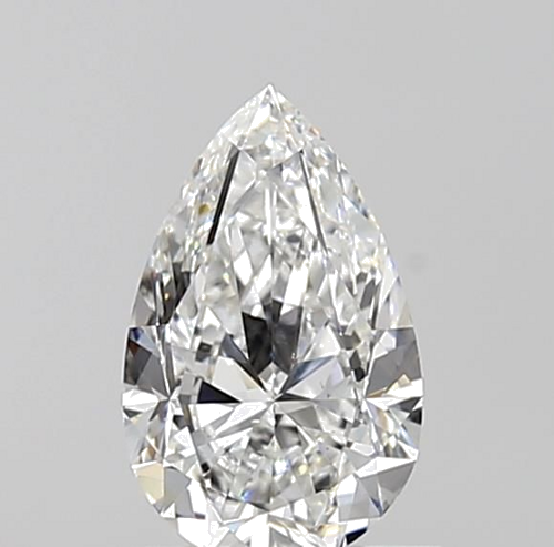 0.7 carat E-VS2 Natūralus Pear Deimantas (1)