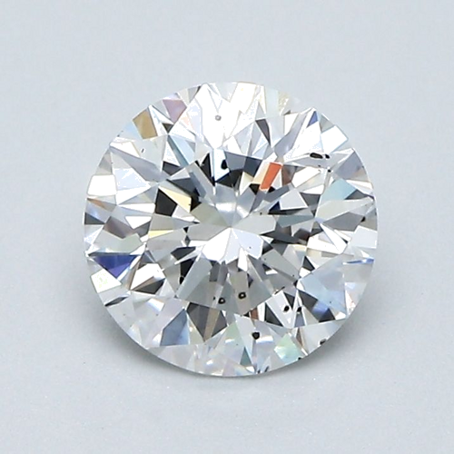 1.01 carat D-SI1 Very Good cut Natūralus Round Deimantas (1)