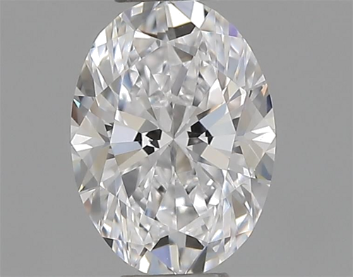 0.3 carat D-VVS2 Natūralus Oval Deimantas (1)
