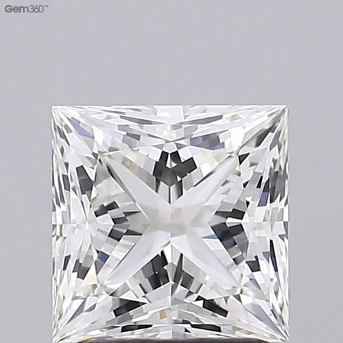 2.01 carat J-VVS1 Natūralus Princess Deimantas (1)