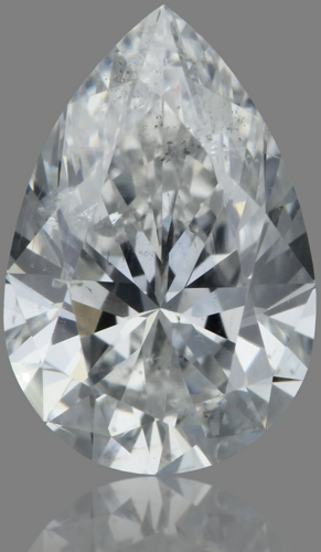 0.56 carat G-SI2 Natūralus Pear Deimantas (1)