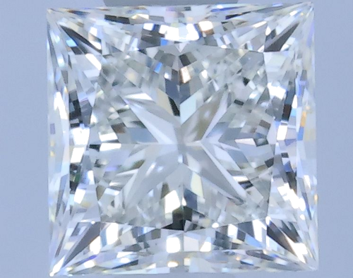 0.5 carat G-VVS2 Natūralus Princess Deimantas (1)