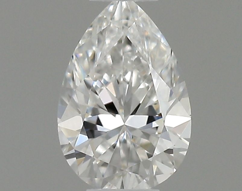0.27 carat F-VVS2 Natūralus Pear Deimantas (1)