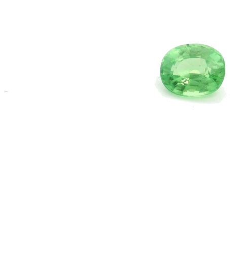 0.49 carat GREEN Oval Garnet (1)